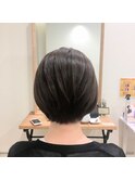 キレかわ★360度美人シルエットの前下がりショートボブ