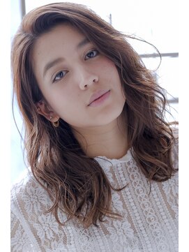 ヘアーアンドメイク シーク 八王子(HAIR&MAKE SeeK) カール セミロング