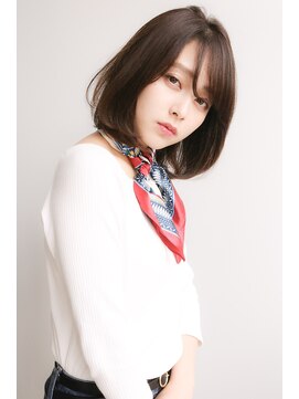 フィゼル あべのルシアス店(Aujua fizelle) fizelle ナチュラルシンプルボブ