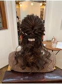 パーティーヘアセット