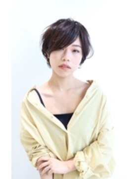 ワールドビューティビバルト 宝塚店(WORLD BEAUTY VIVALTO) インナーカラー☆大人可愛いひし形ハンサムショートボブ前下がり