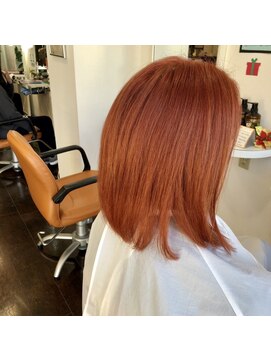 ヘアー スタイリスト(hair STYLIST) オレンジカラー☆