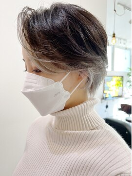 グーフィートーキョー 銀座(Goofy Tokyo) ハンサムショート/アンブレラカラー/ホワイトアッシュ/SU118