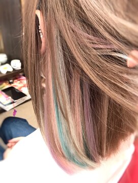 エクステンション リズム 北千住店 インナーユニコーン