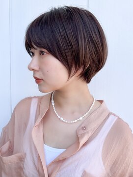 ロンド エスポワール 錦糸町(Lond espoir) 【柴田】似合わせカットパールベージュショートボブ
