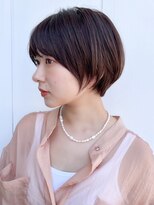 ロンド エスポワール 錦糸町(Lond espoir) 【柴田】似合わせカットパールベージュショートボブ