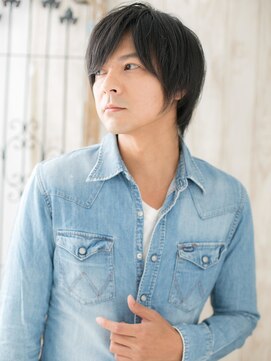 トニーアンドガイ メン 与野駅前店(TONI&GUY MEN) 好感度が上がるアッシュブラック/ネオウルフe与野