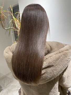 フレームプラス 御堂筋難波店(FRAME +) 【FRAME+】サラサラブラウンベージュ