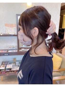 ヘアメイク ミチ 富田店(HAIRMAKE MICHI) 【MICHI 富田店 古作蓮】インナーカラー エギョモリ