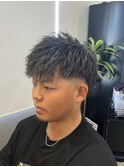 ツイスパ×極細ハイライト