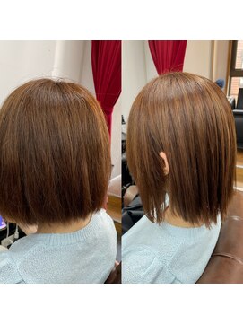 リッコ 横浜(ricco) #酸性ストレート#縮毛矯正#髪質改善#酸性縮毛矯正