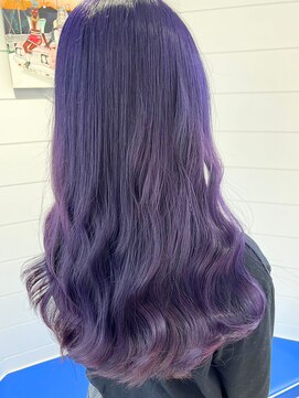 バズ(BUZZ) パープル/ロングレイヤー