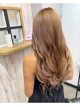 デスト 大宮(DEST) シールエクステ/ミルクティーベージュ/ロングヘア[大宮]