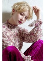 ラフ 銀座(luff) 【Luff銀座 轟】ハイトーンショートボブ