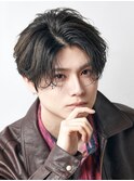 ツーブロック束感流行モテる人気センターパート