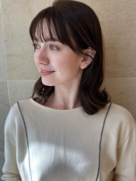 ビュートリアム265(BEAUTRIUM 265) ◎ミディアム/くびれレイヤー/レイヤーカット/顔周りカット/銀座