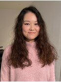 ボリュームハードパーマ/wavy hair/long curly hair/curly perm