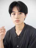 モッズヘア メン 南越谷南口店(mod's hair men)&nbsp;センターパートで小顔に！アッシュオリーブマッシュc南越谷