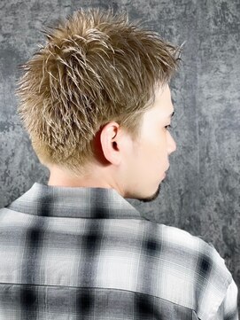 ヒロギンザ 新橋日比谷口店(HIRO GINZA) ハイトーンスパイキーショート/マッシュ/ウルフ/波巻き/アッシュ