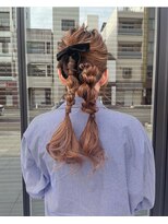 #ヘアセット#アレンジ#アップスタイル