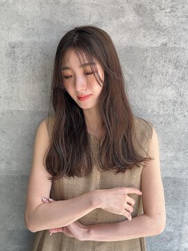 ルー ハナレ(Luu HANARE) 地毛風モカブラウン神戸/東灘/住吉/御影/岡本/摂津本山/芦屋