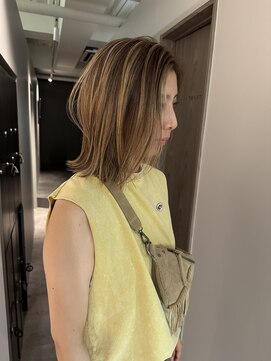 ポノ(po_no) ベージュハイライト