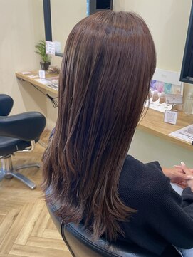 アルター(aL ter) 【ロングレイヤー×ブラウン】鎌取/林愛華