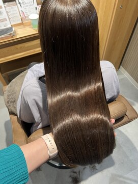テラスヘア 長岡(TERRACEhair) 【透明感抜群！】柔らかさ×くすみ！アッシュベージュ
