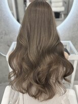 エヌアイ オモテサンドウ(ni omotesando)&nbsp;ブリーチなしダブルカラー/オリーブベージュ