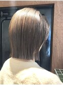 代官山/代官山駅/切りぱなしボブ/ヘイリーボブ/大人ボブ