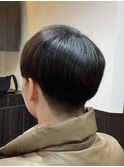 ツーブロックマッシュ、艶神、シースルーバング