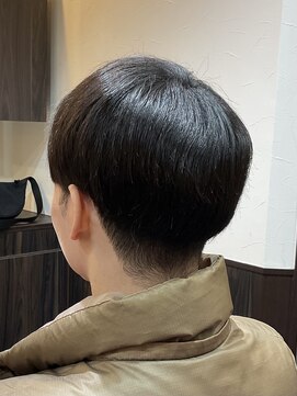 ヘアクリニックカルム 日暮里(Hair Clinic Calme) ツーブロックマッシュ、艶髪、シースルーバング