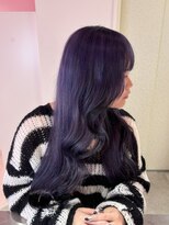 ダズリングディア(Dazzling Deer)&nbsp;ディープパープル/裾カラー/デザインカラー/イメチェン