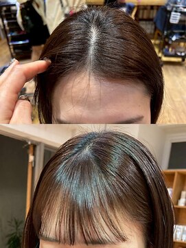 ジェノ(JENO by apish) 【ビフォーアフター】クロスパーマ