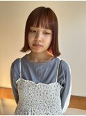切りっぱなしボブ