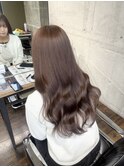 ブリーチなしダブルカラー 10代 20代 ミルクティーブラウン