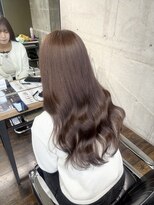 ガルボ ヘアー(garbo hair)&nbsp;ブリーチなしダブルカラー 10代 20代 ミルクティーブラウン