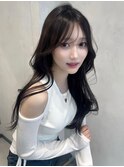 韓国レイヤーウェーブヘア髪質改善ワンホン銀座