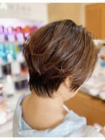 クール ヘアー ギャラリー 神明町店(COOL Hair gallery)&nbsp;大人のエアリーショート◎ハイライトカラー