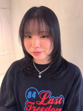 フォト 新宿(foto) ミディアムレイヤーカット/似合わせカット/大人ガーリー/新宿