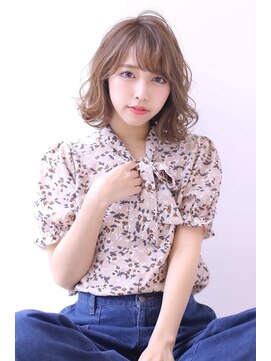 オーロ 西大寺店(ORO) ハイトーンふんわりミディアム