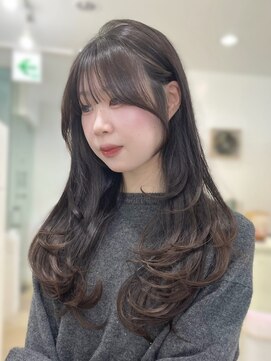 【Lufeli】いとうりお　レイヤー/ショコラベージュ/顔周りカット