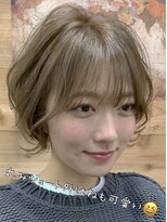 ヘアージップ 池袋&nbsp;くびれショート#池袋美容室#早稲田美容室