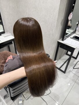 フォルテノエル 静岡鷹匠店(FORTE Noel) 髪質改善/ダブルカラー/オリーブ/ロング