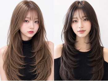 クインセス(Quincess)の写真/【SNS映え/盛れヘア】が叶う♪ザックザクな質感のレイヤーカットはスタイリングも簡単で朝ラクを叶える☆