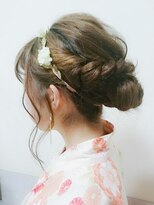 ヘアークリアー 蕨&nbsp;浴衣ヘアアレンジ