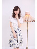 ヘアーズベリー くずは店(hairs BERRY) とろみカールで仕上げた旬のレイヤーロング☆