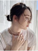 ミディアムお団子アレンジ