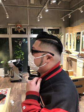 宮崎理容院 並木坂店 hard part