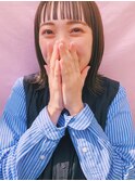 ワイドバングボブ